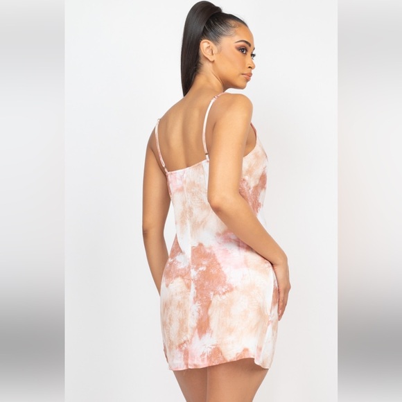 NEW "Radiant Overflow” Cowl Neck Satin Dress - Picture 5 of 7